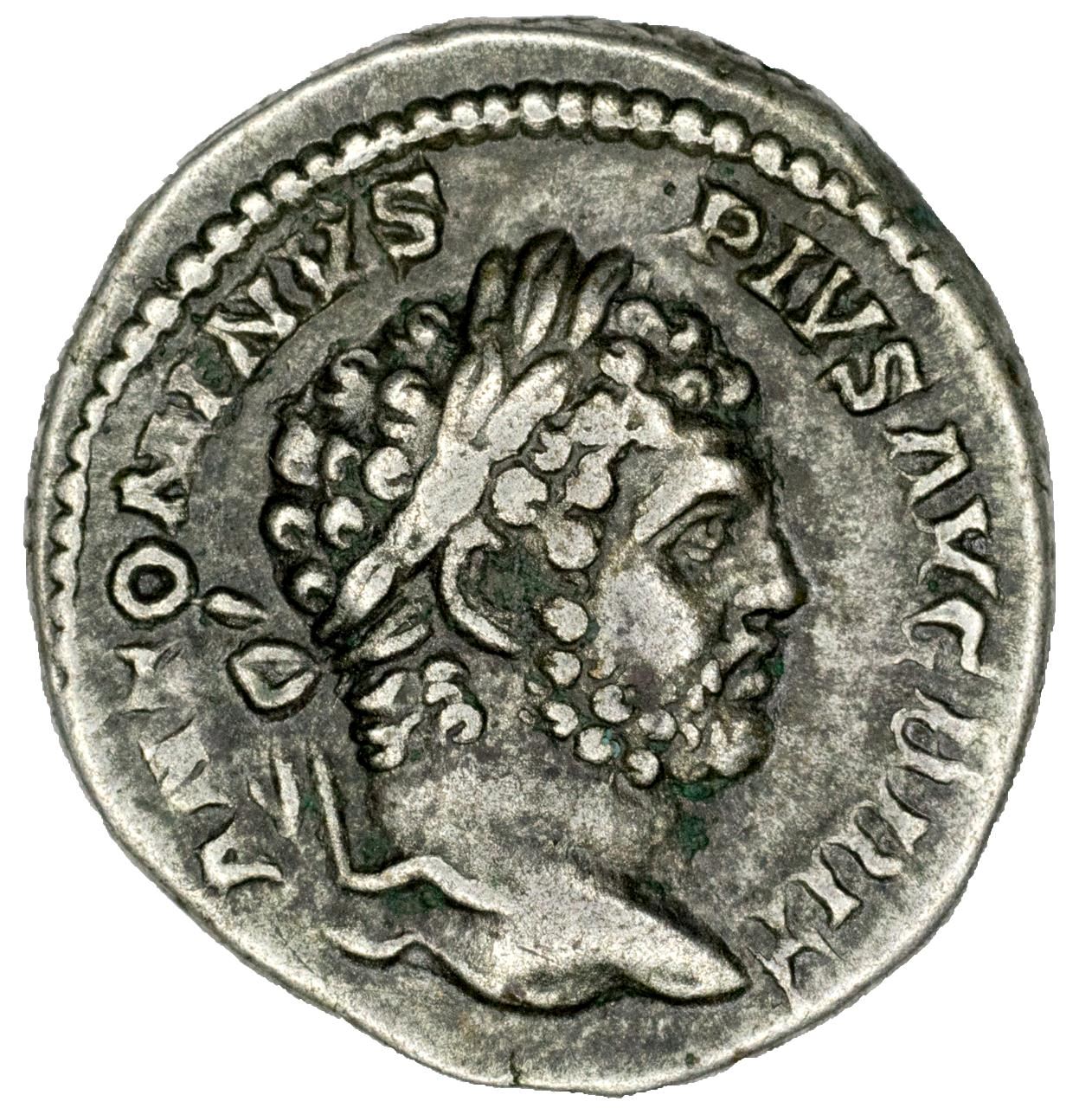 Fides publica on Hadrian's coin (Photo