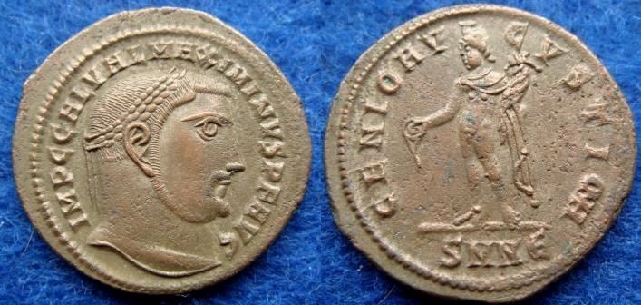 Maximinus II Daza follis
